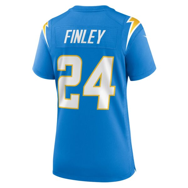 Women’s Los Angeles Chargers AJ Finley Nike Powder Blue Team Game Jersey