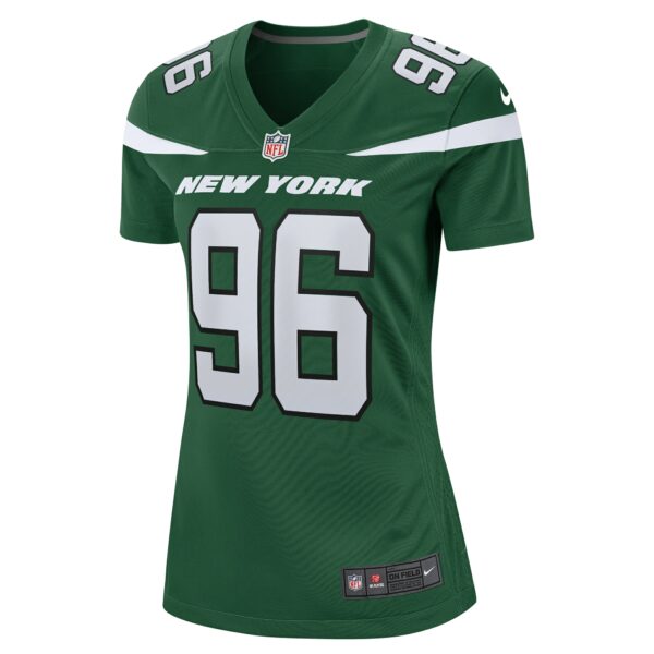 Women’s New York Jets Al Woods Nike Gotham Green Game Jersey