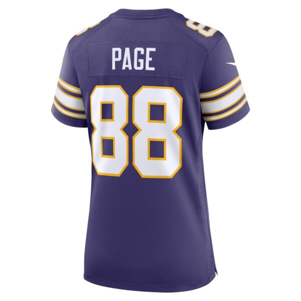 Women’s Minnesota Vikings Alan Page Nike Purple Classic Retired Player Jersey