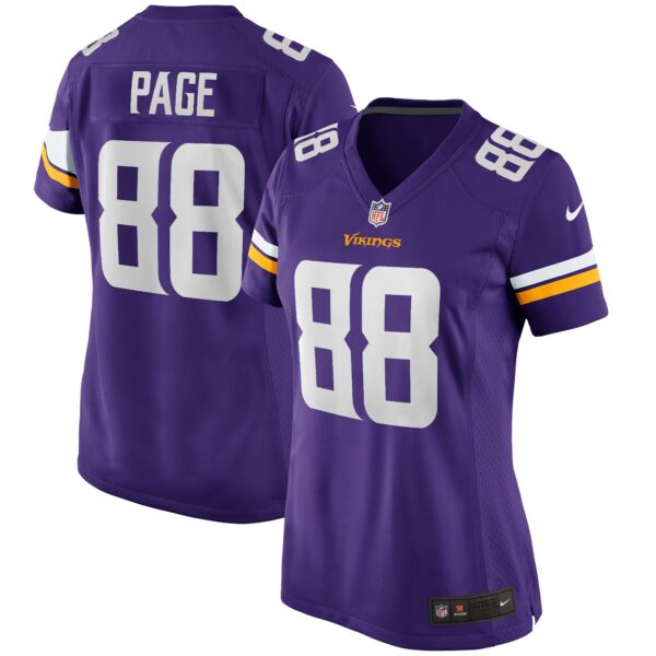 Women’s Minnesota Vikings Alan Page Nike Purple Game Retired Player Jersey