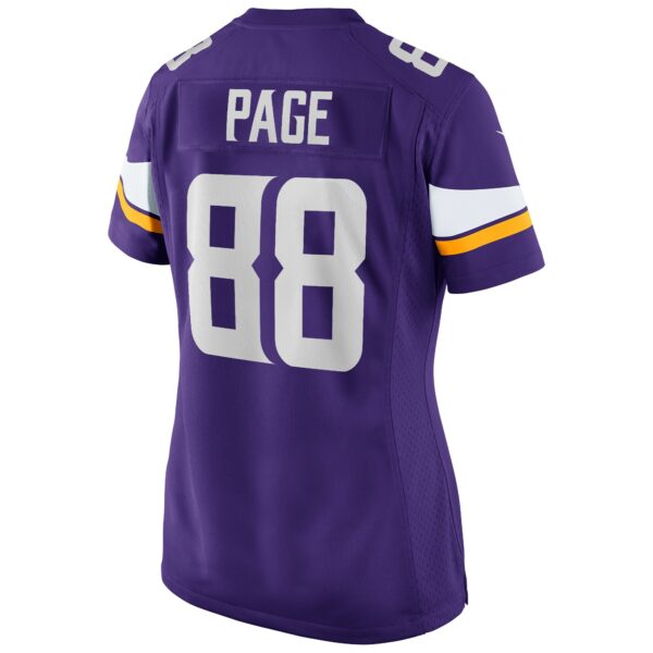 Women’s Minnesota Vikings Alan Page Nike Purple Game Retired Player Jersey