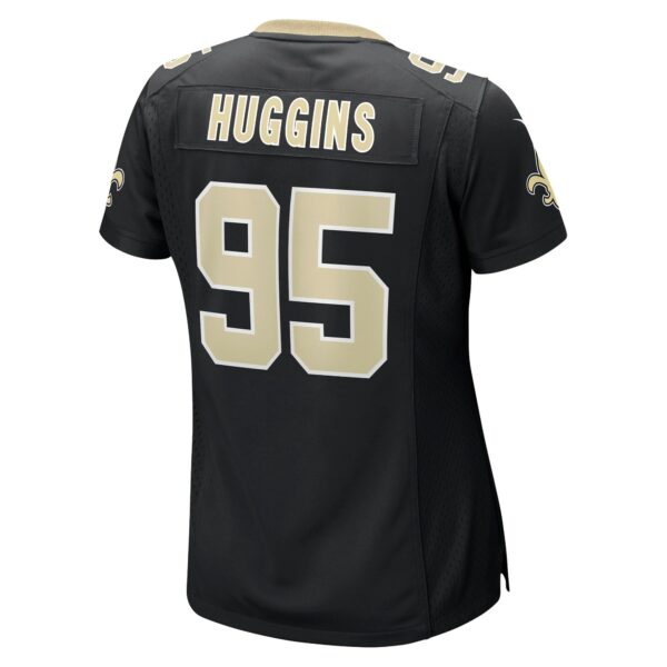 Women’s New Orleans Saints Albert Huggins Nike Black Player Game Jersey