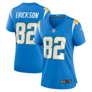 Women's Los Angeles Chargers Alex Erickson Nike Powder Blue Team Game Jersey