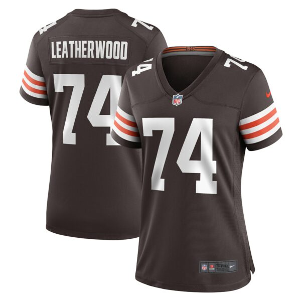 Women’s Cleveland Browns Alex Leatherwood Nike Brown Team Game Jersey