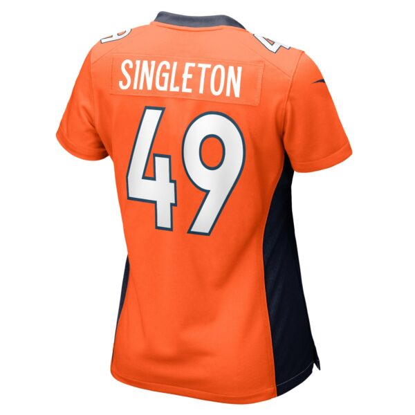 Women’s Denver Broncos Alex Singleton Nike Orange Game Player Jersey