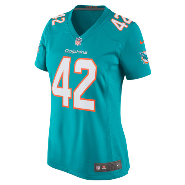 Women’s Miami Dolphins Alexander Johnson Nike Aqua Game Jersey