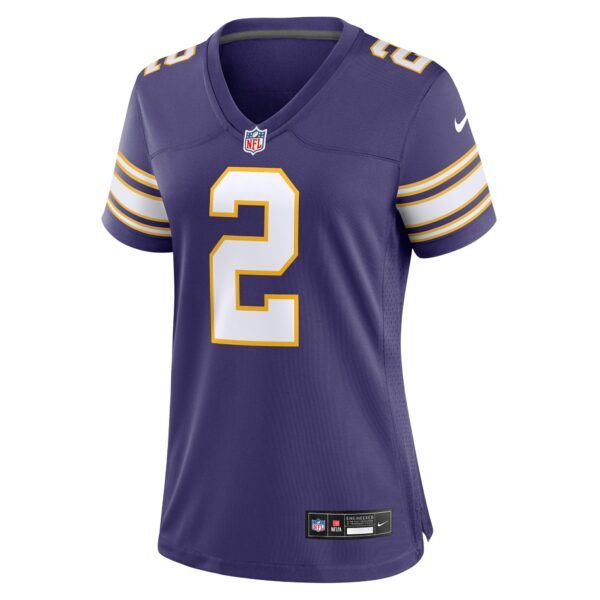 Women’s Minnesota Vikings Alexander Mattison Nike Purple Classic Player Game Jersey