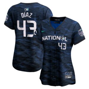 Women's National League Alexis Diaz Nike Royal 2023 MLB All-Star Game Limited Player Jersey