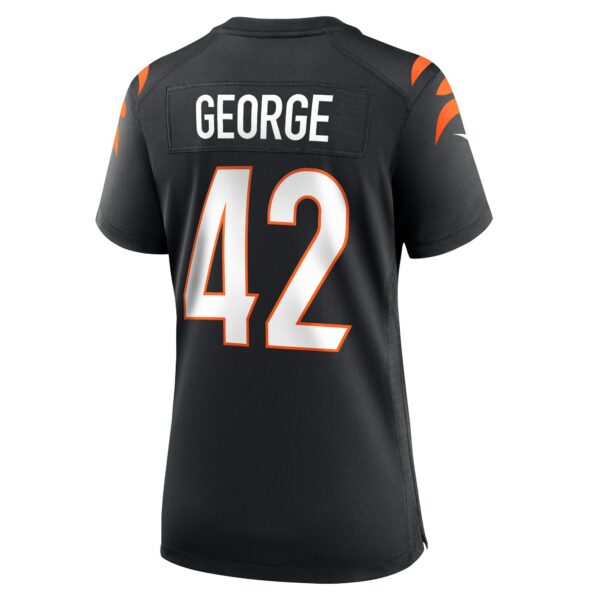 Women’s Cincinnati Bengals Allan George Nike Black Game Player Jersey