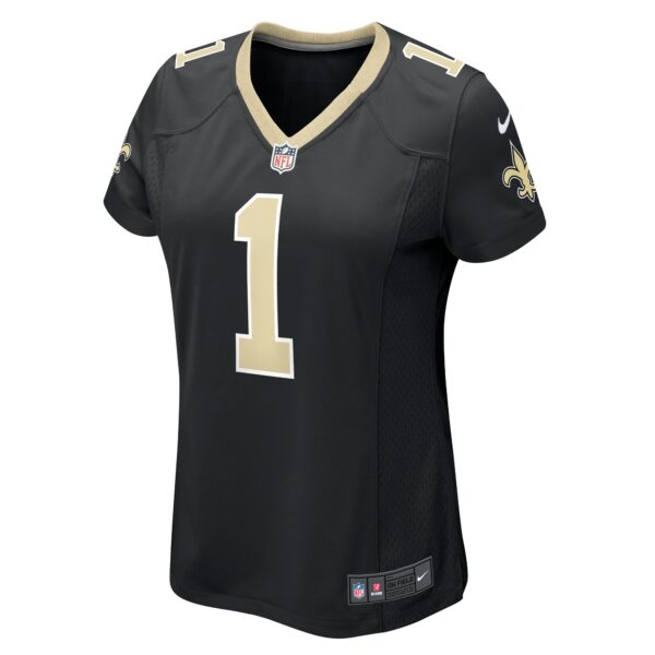 Women’s New Orleans Saints Alontae Taylor Nike Black Team Game Jersey