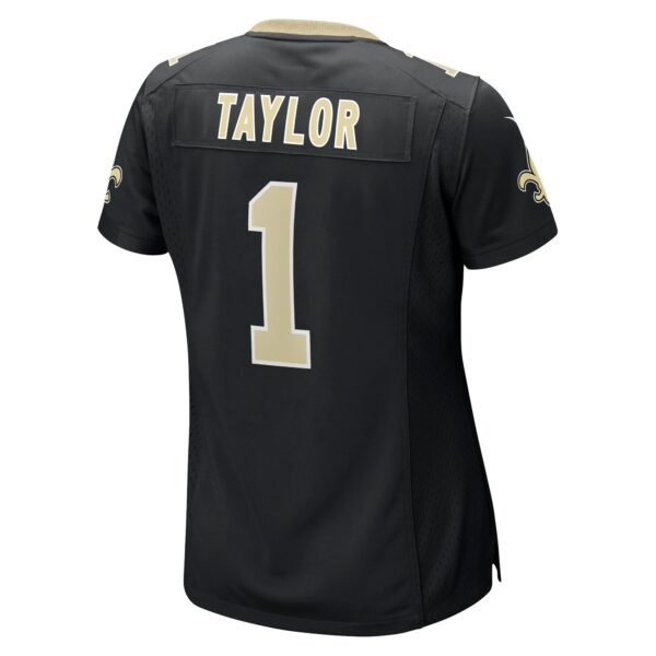 Women’s New Orleans Saints Alontae Taylor Nike Black Team Game Jersey