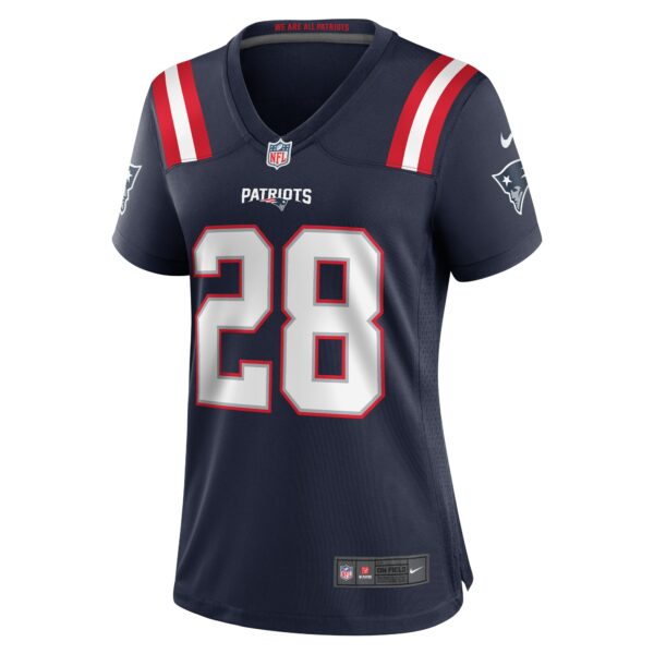 Women’s New England Patriots Ameer Speed Nike Navy Team Game Jersey