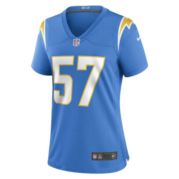 Women’s Los Angeles Chargers Amen Ogbongbemiga Nike Powder Blue Game Player Jersey