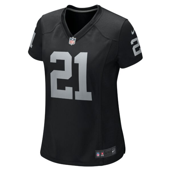 Women’s Las Vegas Raiders Amik Robertson Nike Black Team Game Jersey