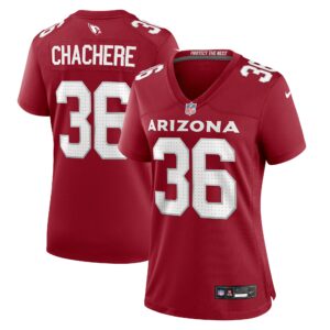 Women's Arizona Cardinals Andre Chachere Nike Cardinal Team Game Jersey