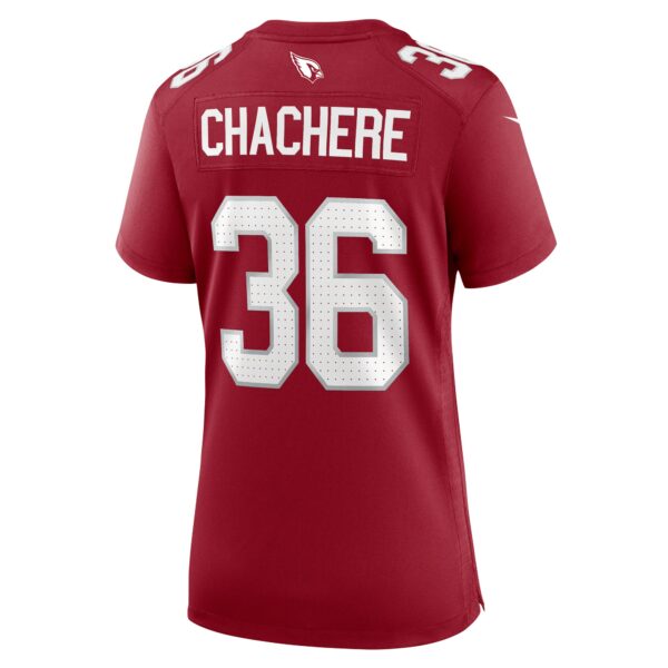 Women’s Arizona Cardinals Andre Chachere Nike Cardinal Team Game Jersey