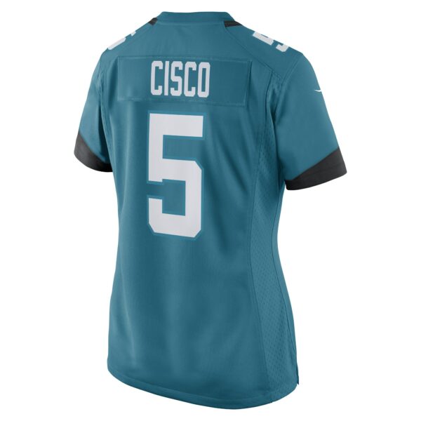 Women’s Jacksonville Jaguars Andre Cisco Nike Teal Game Player Jersey