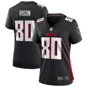 Women's Atlanta Falcons Andre Rison Nike Black Game Retired Player Jersey