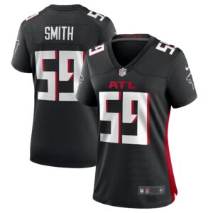 Women's Atlanta Falcons Andre Smith Nike Black Game Jersey