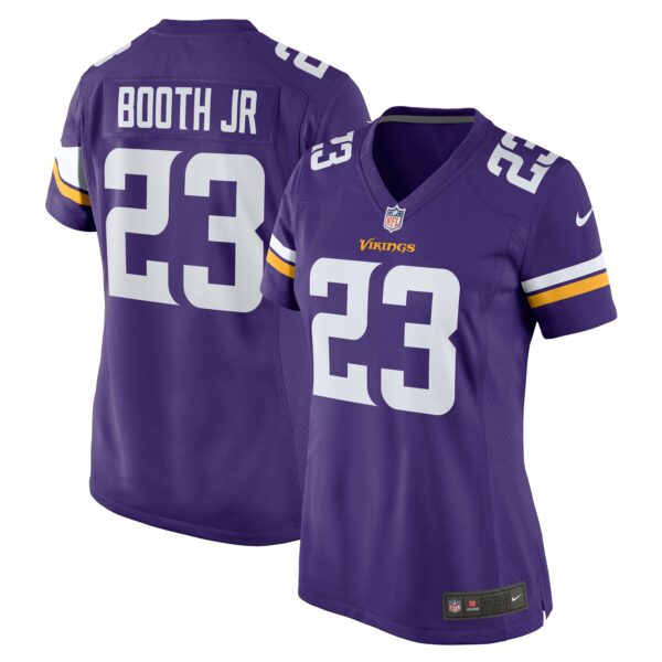 Women’s Minnesota Vikings Andrew Booth Jr. Nike Purple Player Game Jersey