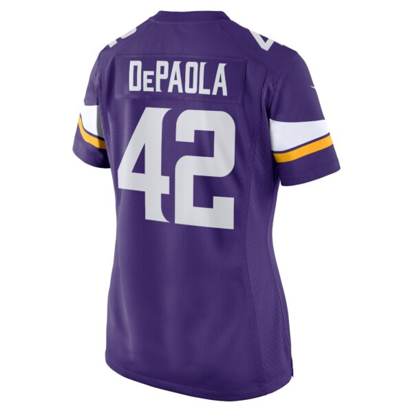 Women’s Minnesota Vikings Andrew DePaola Nike Purple Game Jersey