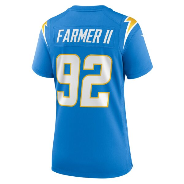 Women’s Los Angeles Chargers Andrew Farmer Nike Powder Blue Team Game Jersey