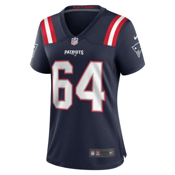 Women’s New England Patriots Andrew Stueber Nike Navy Game Player Jersey