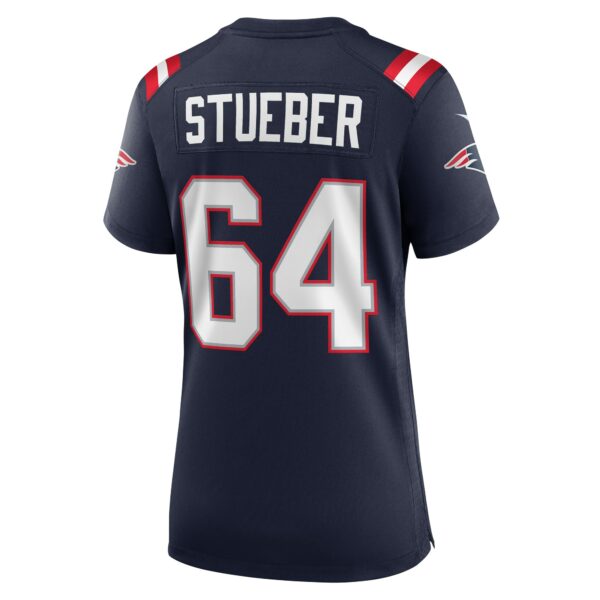 Women’s New England Patriots Andrew Stueber Nike Navy Game Player Jersey