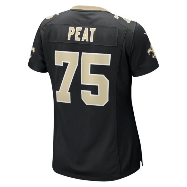 Women’s New Orleans Saints Andrus Peat Nike Black Game Jersey