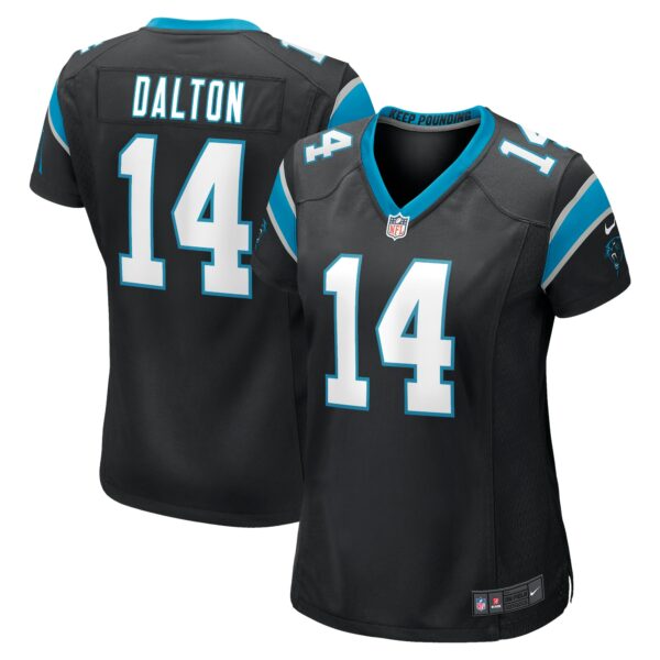 Women’s Carolina Panthers Andy Dalton Nike Black Game Player Jersey