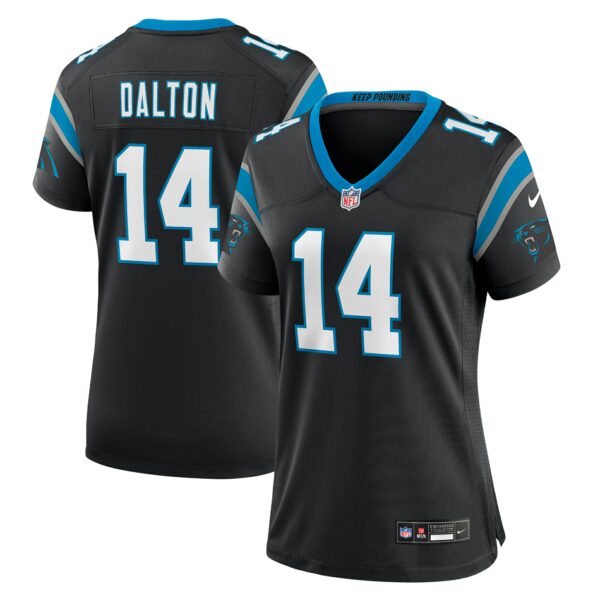 Women’s Carolina Panthers Andy Dalton Nike Black Team Game Jersey