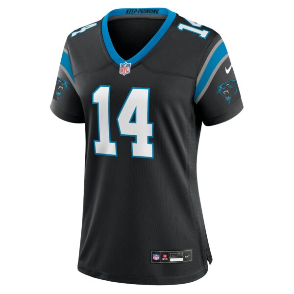 Women’s Carolina Panthers Andy Dalton Nike Black Team Game Jersey