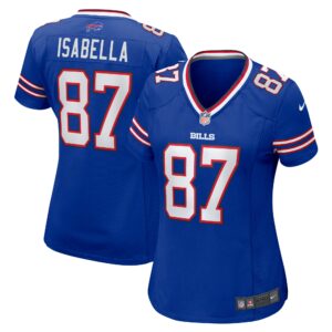 Women's Buffalo Bills Andy Isabella Nike Royal Team Game Jersey