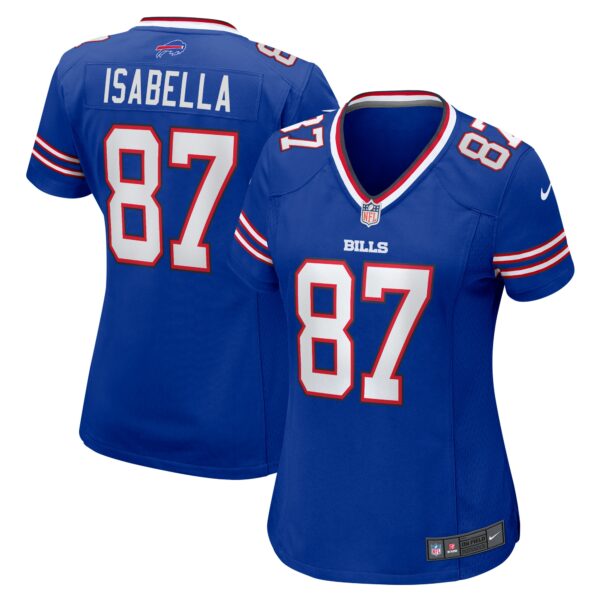 Women’s Buffalo Bills Andy Isabella Nike Royal Team Game Jersey