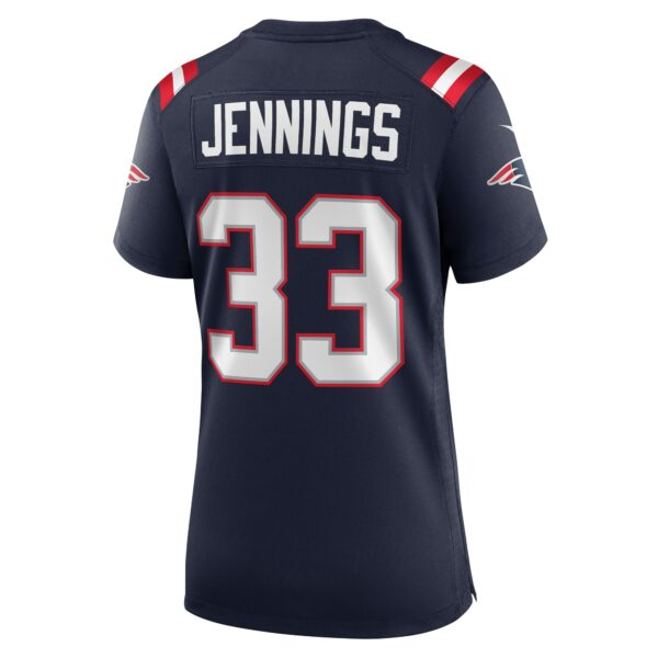 Women’s New England Patriots Anfernee Jennings Nike Navy Team Game Jersey