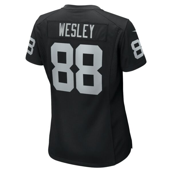 Women’s Las Vegas Raiders Antoine Wesley Nike Black Team Game Jersey