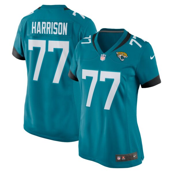 Women’s Jacksonville Jaguars Anton Harrison Nike Teal Team Game Jersey