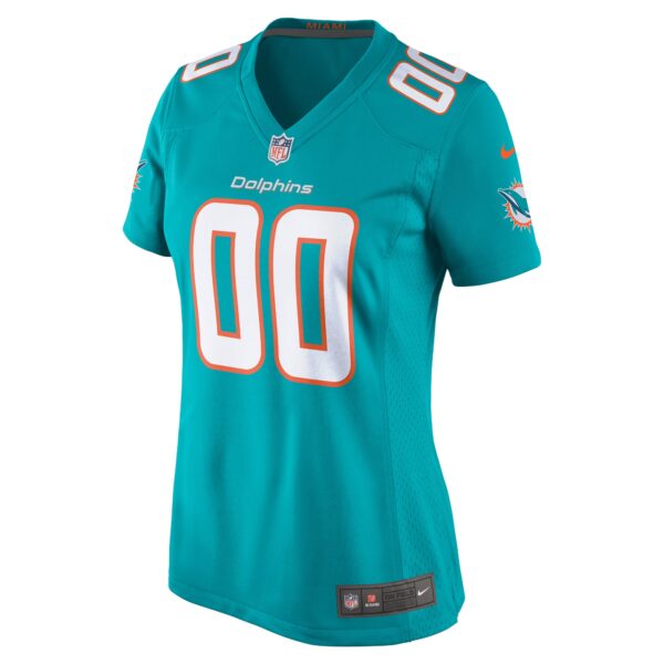 Women’s Nike Aqua Miami Dolphins Custom Game Jersey