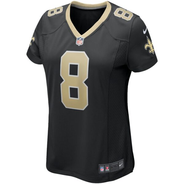 Women’s New Orleans Saints Archie Manning Nike Black Game Retired Player Jersey