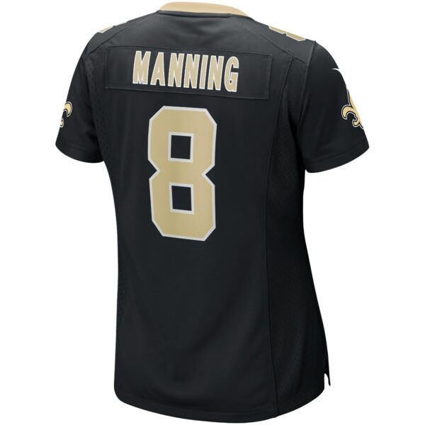 Women’s New Orleans Saints Archie Manning Nike Black Game Retired Player Jersey