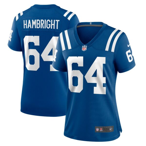 Women’s Indianapolis Colts Arlington Hambright Nike Royal Game Player Jersey