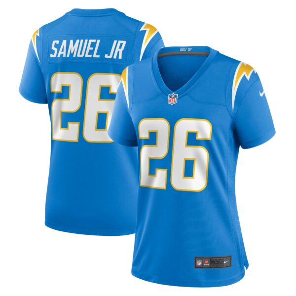 Women’s Los Angeles Chargers Asante Samuel Jr. Nike Powder Blue Game Player Jersey