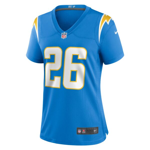 Women’s Los Angeles Chargers Asante Samuel Jr. Nike Powder Blue Game Player Jersey