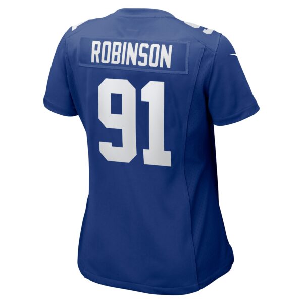 Women’s New York Giants A’Shawn Robinson Nike Royal Team Game Jersey