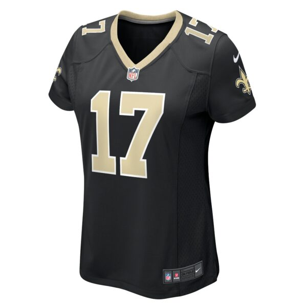 Women’s New Orleans Saints A.T. Perry Nike Black Team Game Jersey