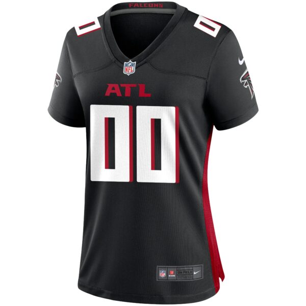 Women’s Nike Atlanta Falcons Black Custom Game Jersey