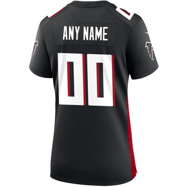 Women’s Nike Atlanta Falcons Black Custom Game Jersey