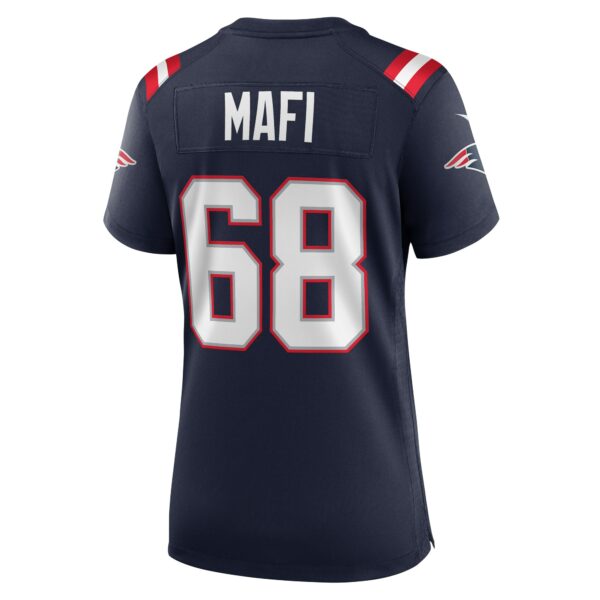 Women’s New England Patriots Atonio Mafi Nike Navy Team Game Jersey