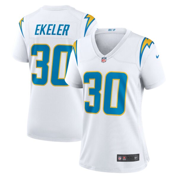 Women’s Los Angeles Chargers Austin Ekeler Nike White Game Jersey