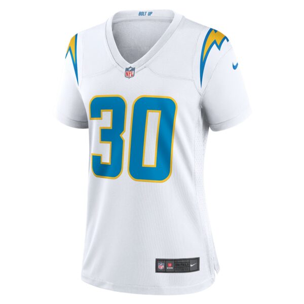 Women’s Los Angeles Chargers Austin Ekeler Nike White Game Jersey